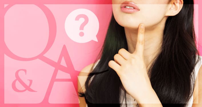 Q&Aよくある質問にお答えします